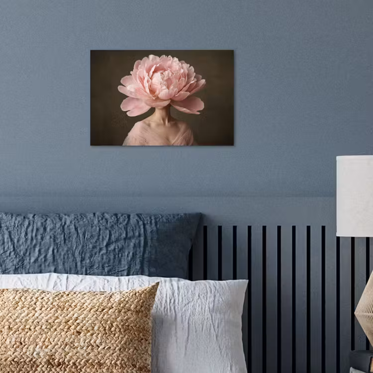 Poster - Gezicht - Roos - Roze — 3