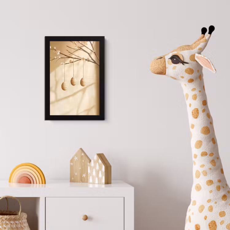 Poster met lijst - Beige - Paastak - Eieren — 5