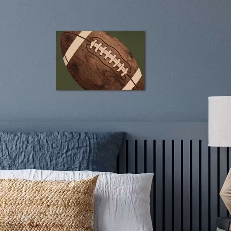 Poster - Football - Hout - Sport - Groen — 3