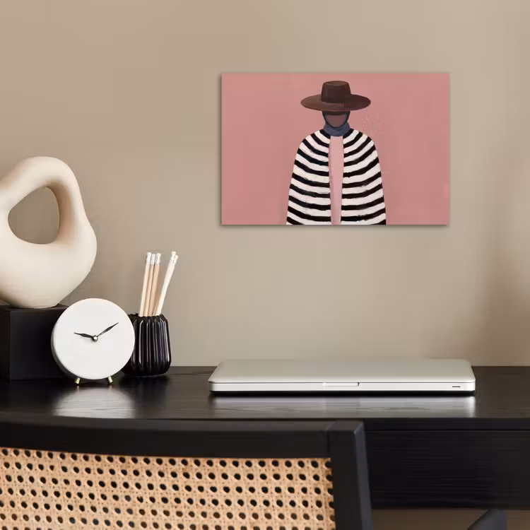 Poster - Grafisch - Vrouw - Roze — 2