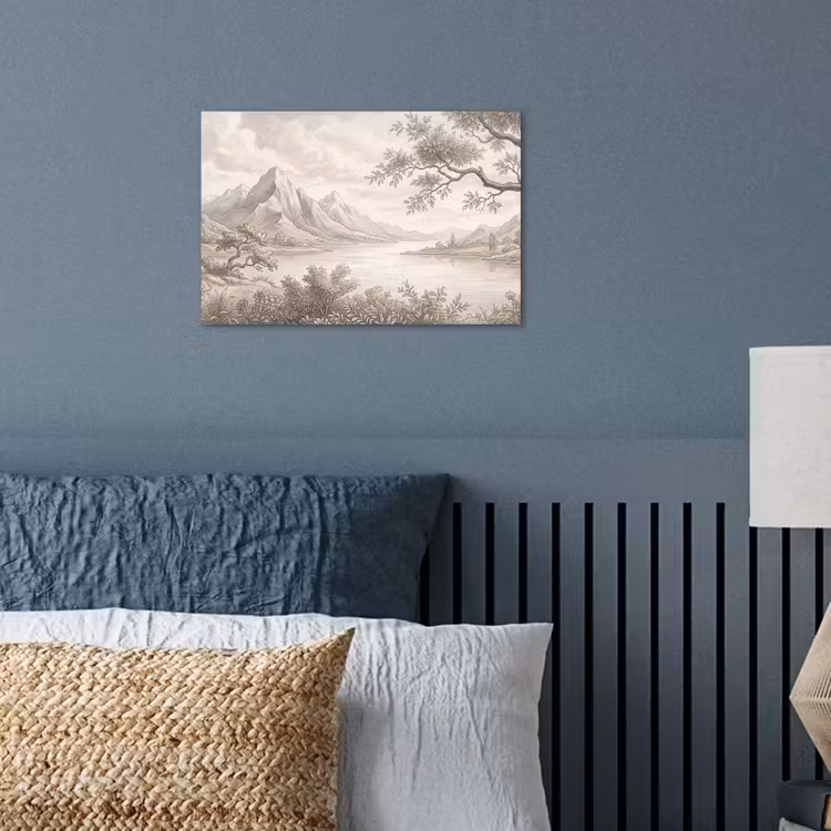Poster - Landschap - Bergen - Meer - Natuur — 3