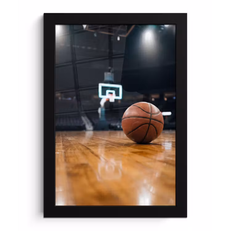 Poster met lijst - Basketbal - Arena - Sport — 1