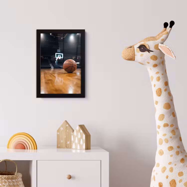 Poster met lijst - Basketbal - Arena - Sport — 5