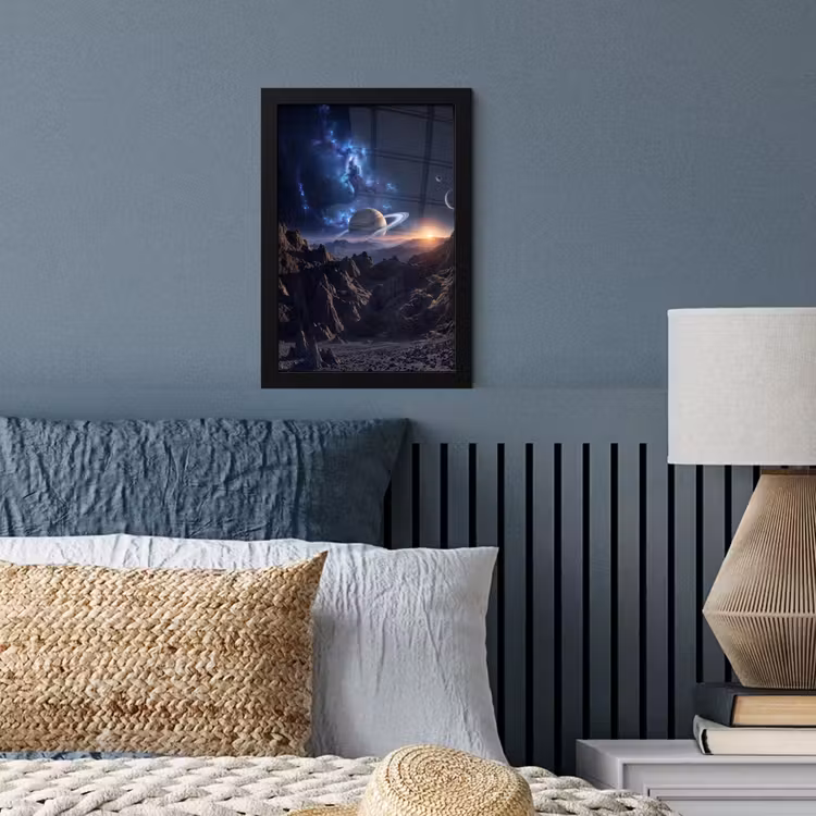 Poster met lijst - Fantasy - Kosmos - Landschap — 4