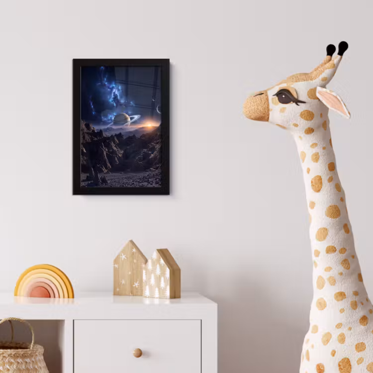 Poster met lijst - Fantasy - Kosmos - Landschap — 5