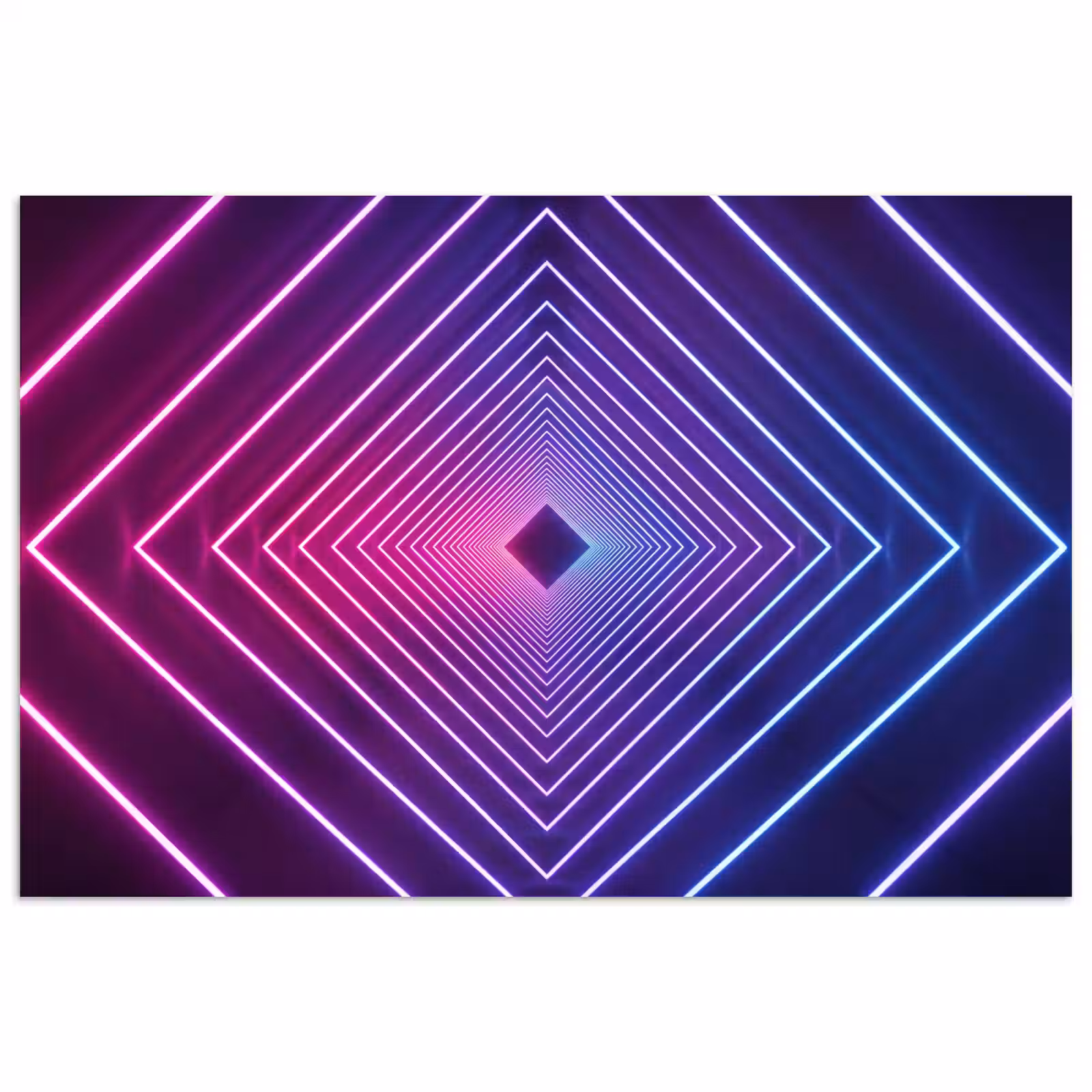 Poster - Driedimensionaal - Tunnel - Ruimte — 1