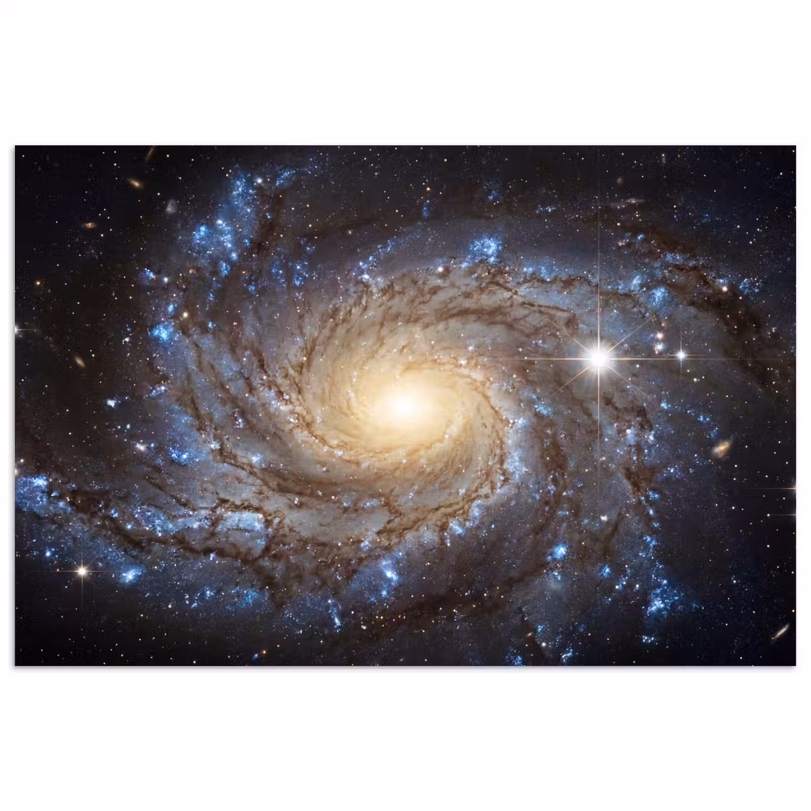 Poster - Kosmos - Sterrenstelsel - Donker — 1