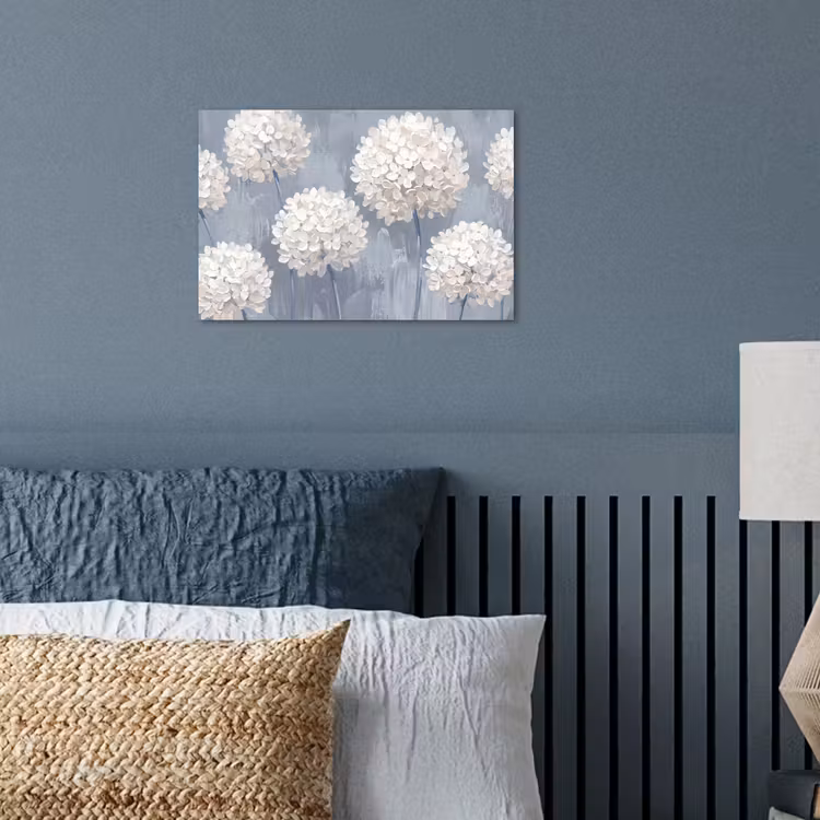 Poster - Bloemen - Illustratie - Blauw — 3