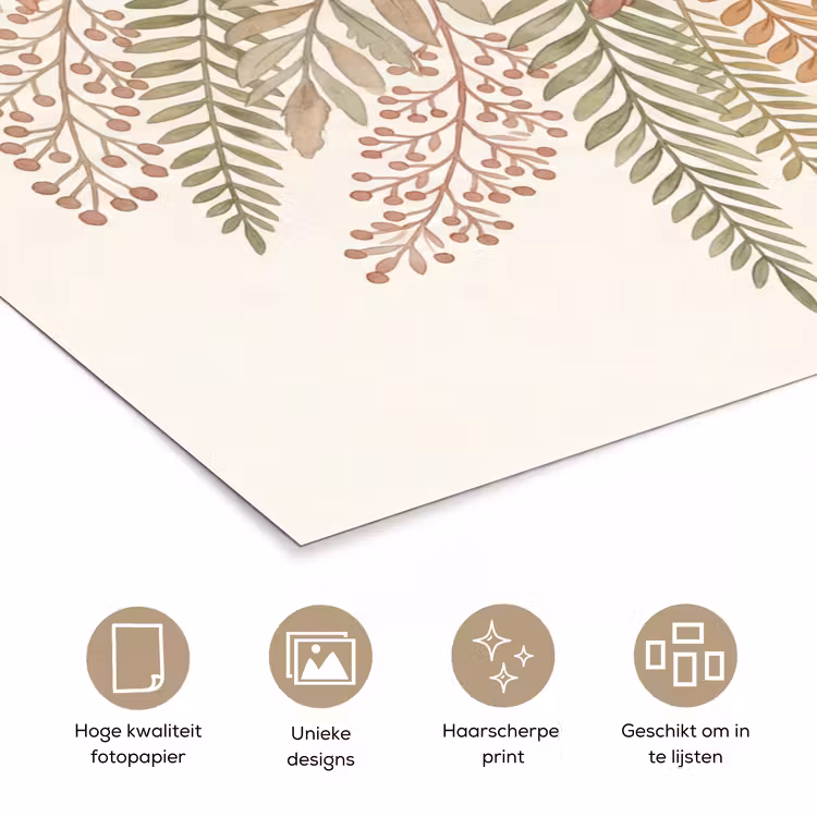Poster - Botanisch - Aquarel - Kleurrijk — 5