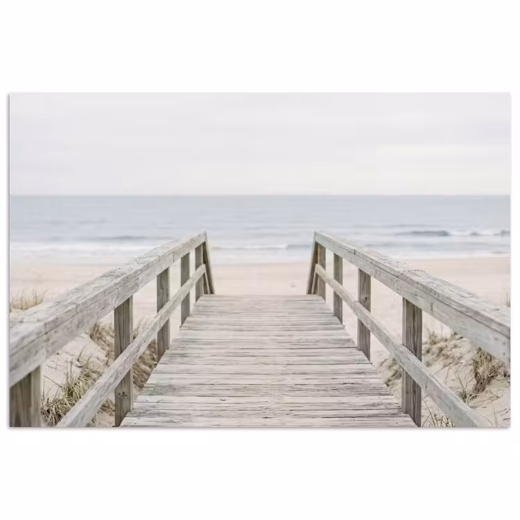 Poster - Duinen - Vlonder - Oceaan — 1