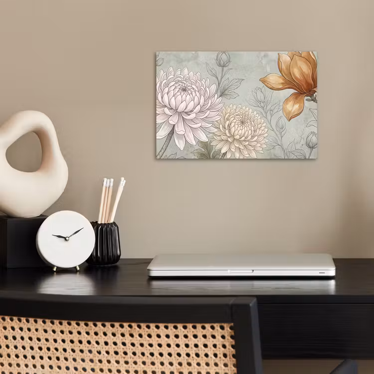 Poster - Illustratie - Bloemen - Groen — 2