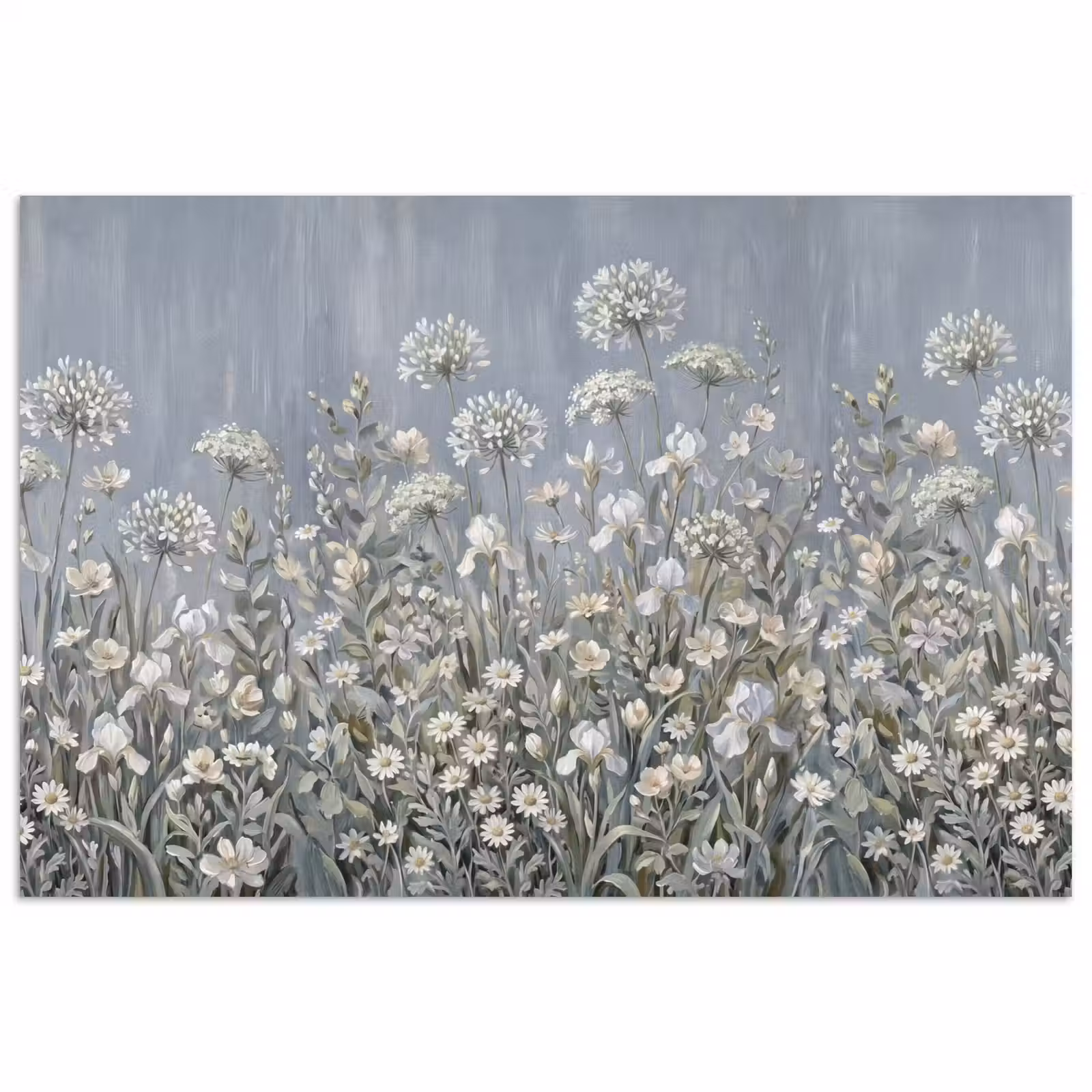 Poster - Bloemen - Botanisch - Blauw — 1