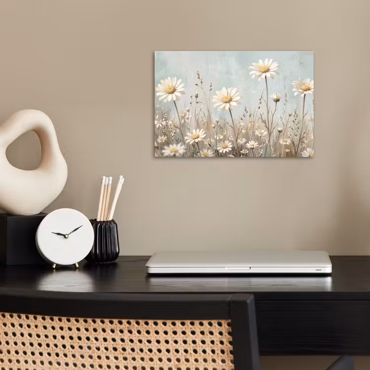 Poster - Madelief - Illustratie - Wit — 2
