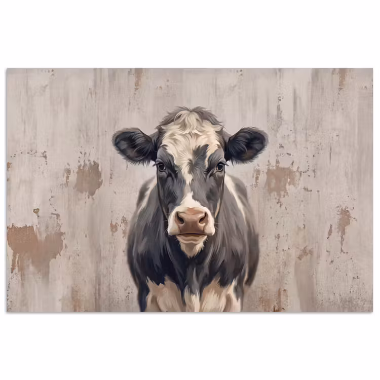 Poster - Koe - Portret - Dieren - Modern — 1