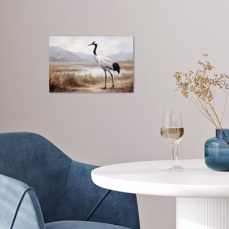 Poster - Kraanvogel - Natuur - Realistisch — 4