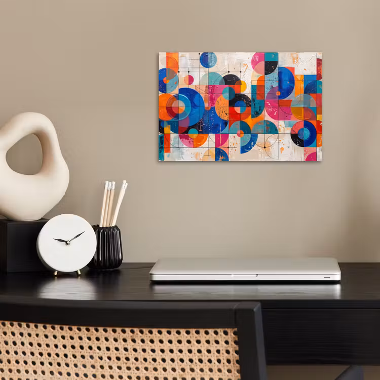 Poster - Kunst - Geometrisch - Abstract - Kleurrijk — 2