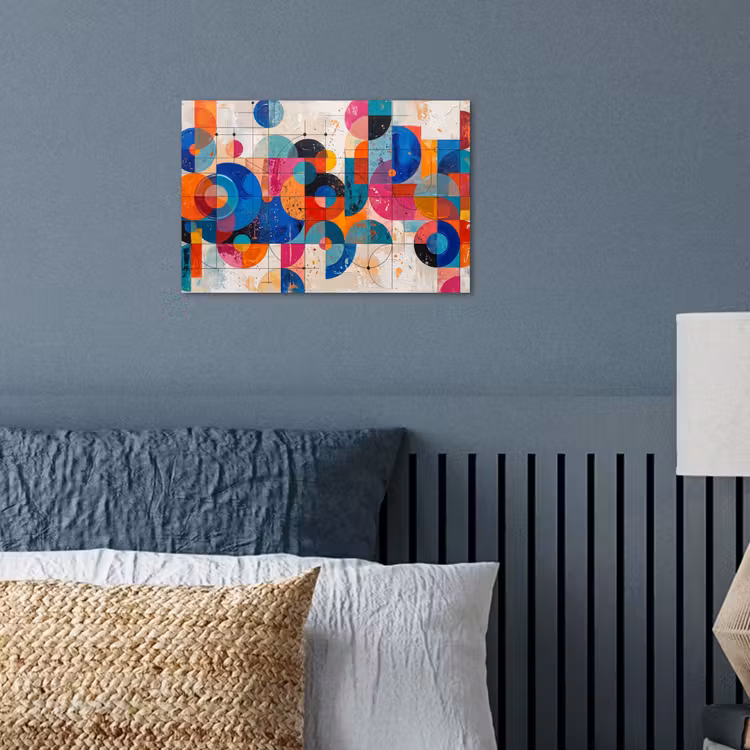 Poster - Kunst - Geometrisch - Abstract - Kleurrijk — 3