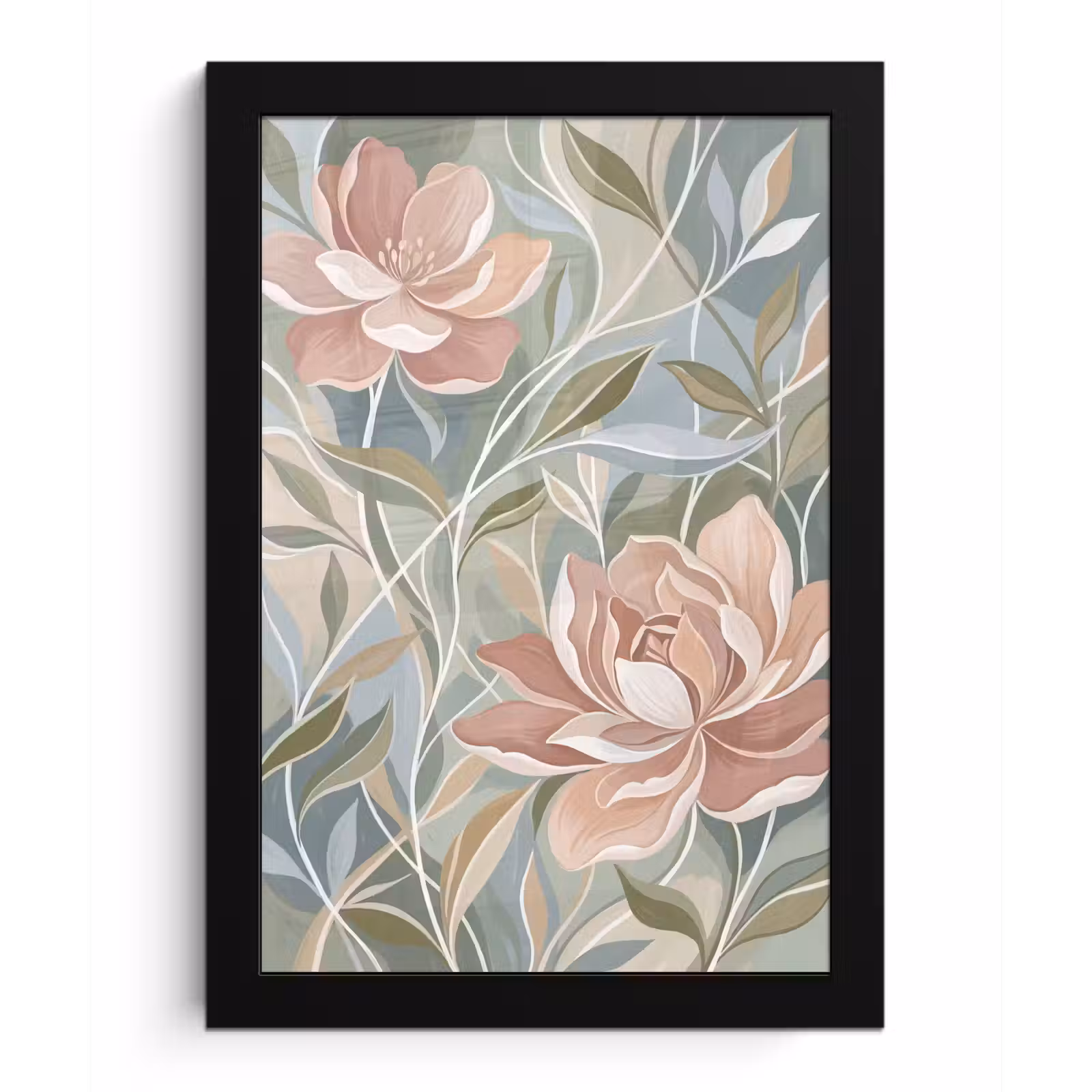 Poster met lijst - Elegant - Romantiek - Roze — 1