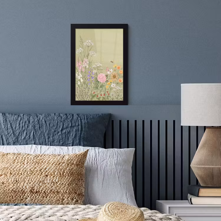Poster met lijst - Botanisch - Bloemen - Kleurrijk — 4