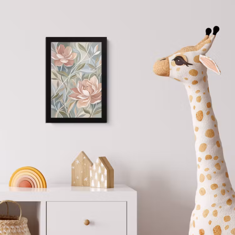 Poster met lijst - Elegant - Romantiek - Roze — 5