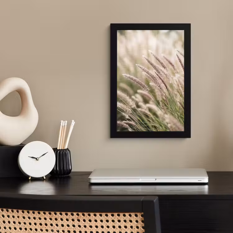 Poster met lijst - Gras - Close up - Groen — 3