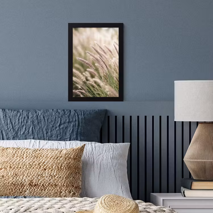Poster met lijst - Gras - Close up - Groen — 4