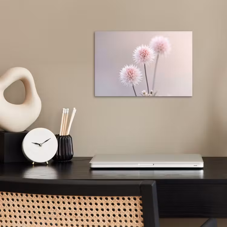 Poster - Bloemen - Bollen - Roze — 2