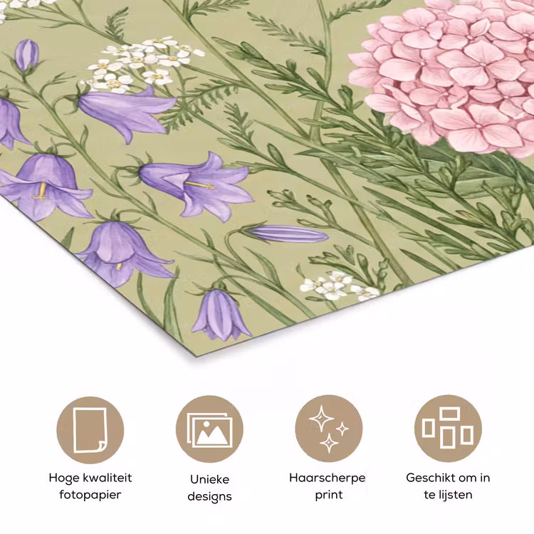 Poster - Botanisch - Bloemen - Kleurrijk — 5