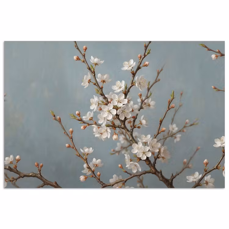 Poster - Botanisch - Stilleven - Blauw — 1