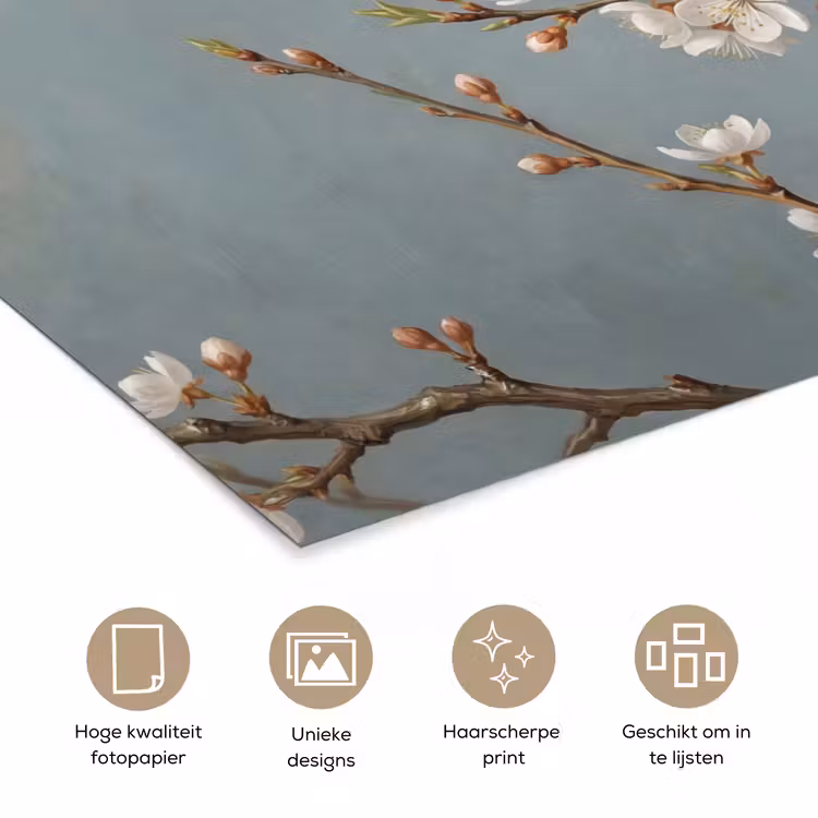 Poster - Botanisch - Stilleven - Blauw — 5