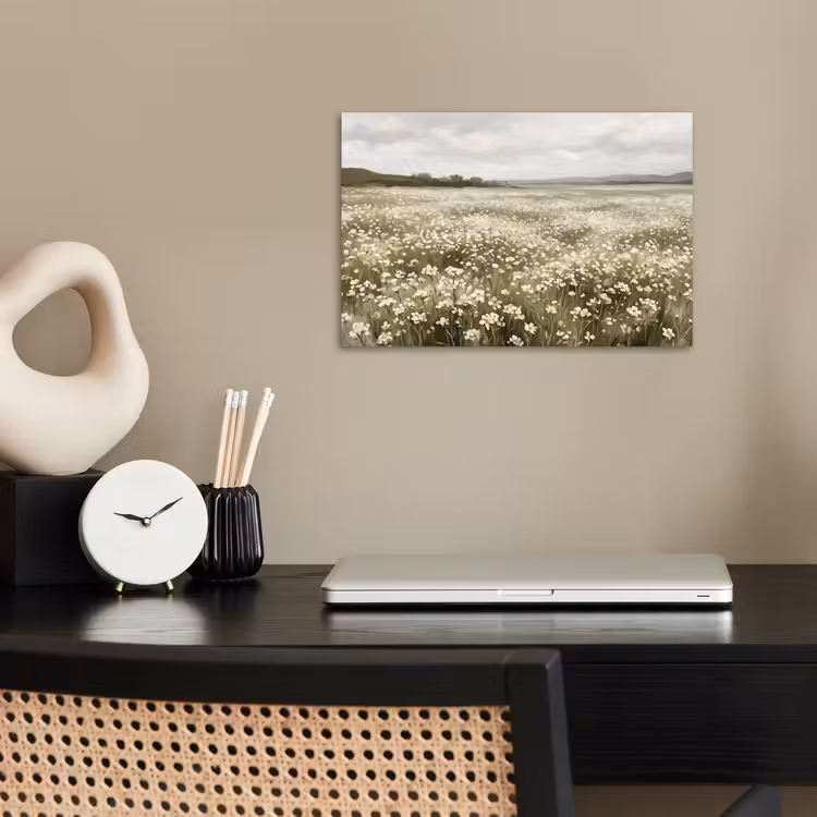 Poster - Illustratie - Landschap - Wit — 2