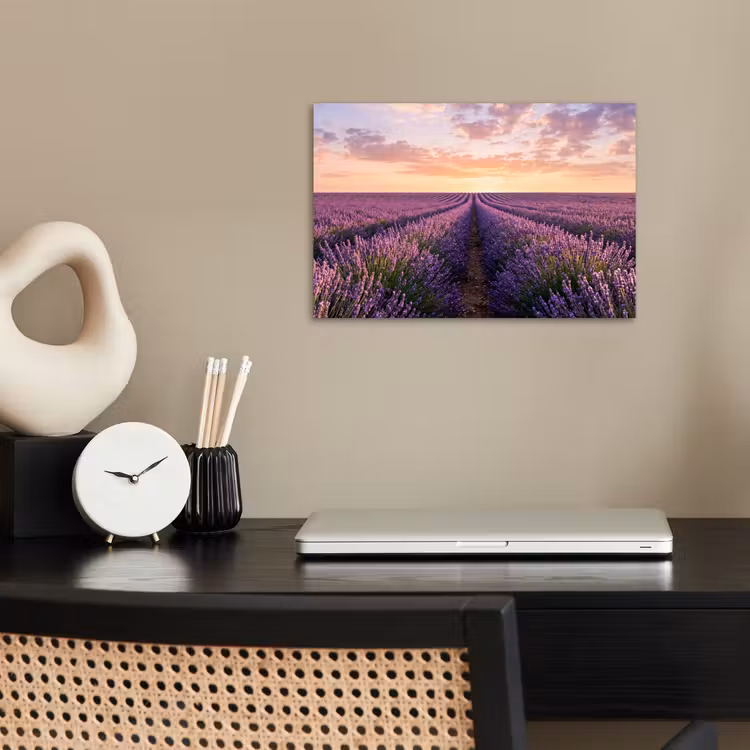 Poster - Landschap - Lavendelveld - Paars — 2