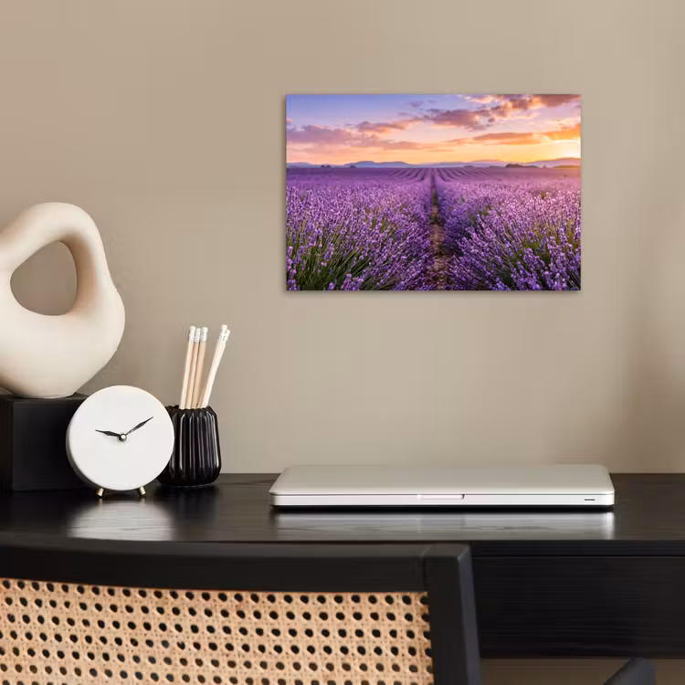 Poster - Lavendel - Veld - Natuur - Paars — 2