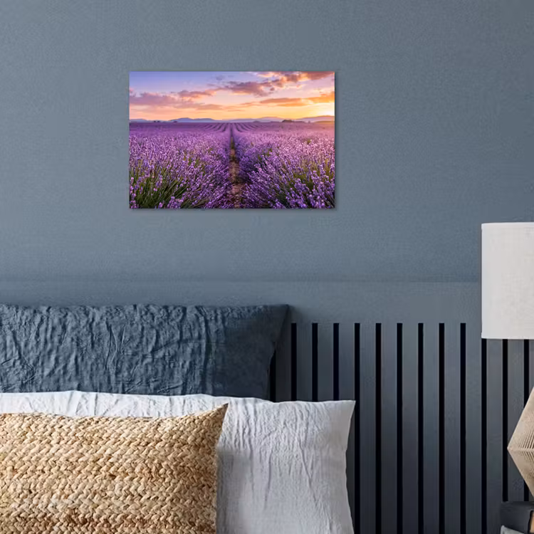 Poster - Lavendel - Veld - Natuur - Paars — 3