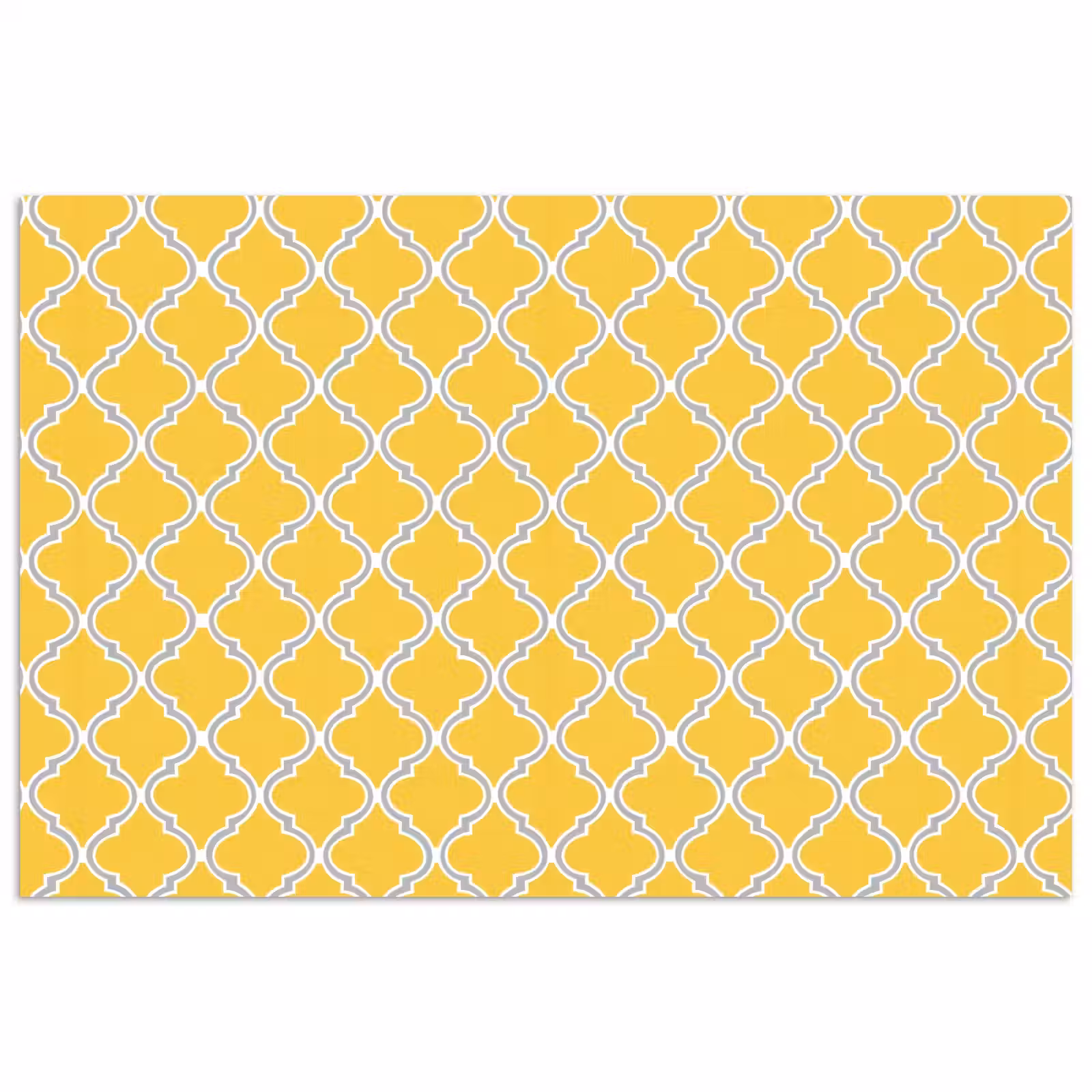 Poster - Lantaarn - Arabesk - Elegant - Geel — 1