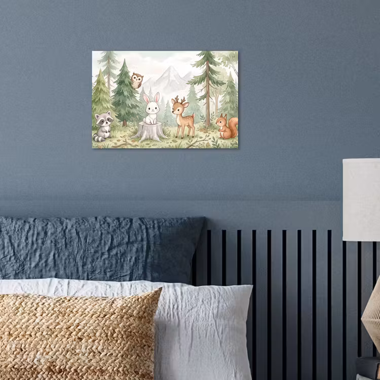 Poster - Bos - Dieren - Groen — 3