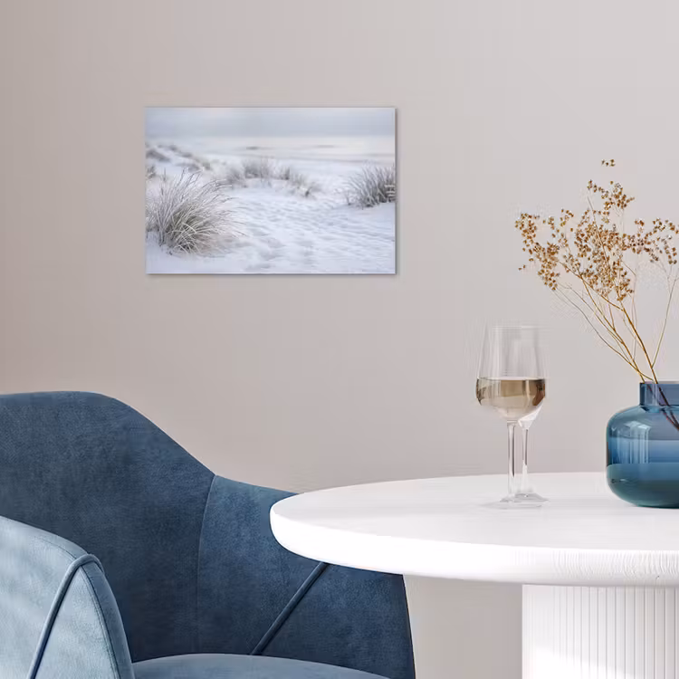 Poster - Duinen - Sneeuw - Strand - Winter - Serene — 4