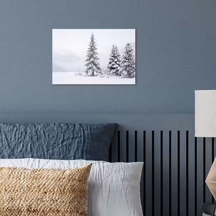 Poster - Fijnsparren - Sneeuw - Winter - Landschap - Stilte — 3