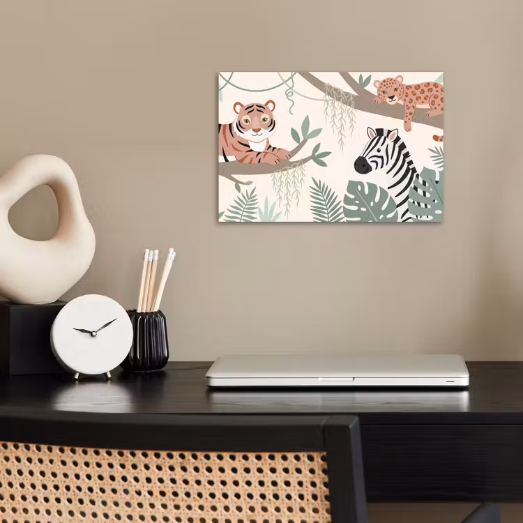 Poster - Jungle - Rustiek - Pastel — 2