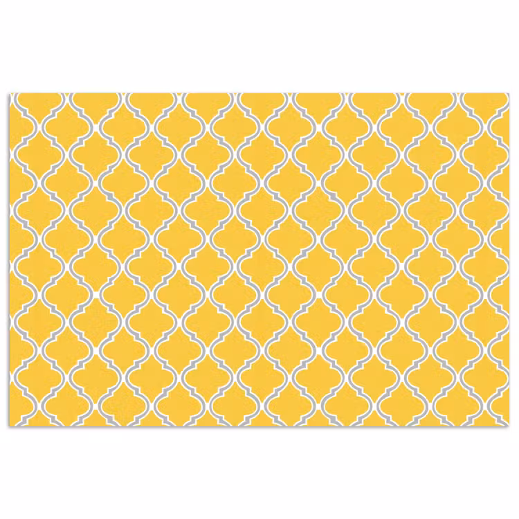 Poster - Lantaarn - Arabesk - Elegant - Geel — 1