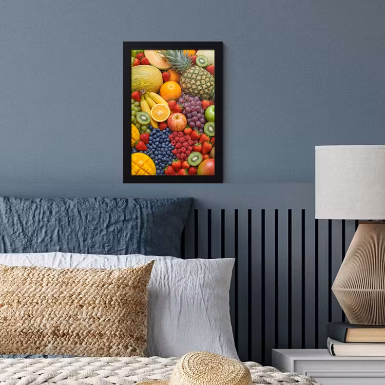 Poster met lijst - Eten - Fruit - Vers - Kleurrijk - Voeding — 4