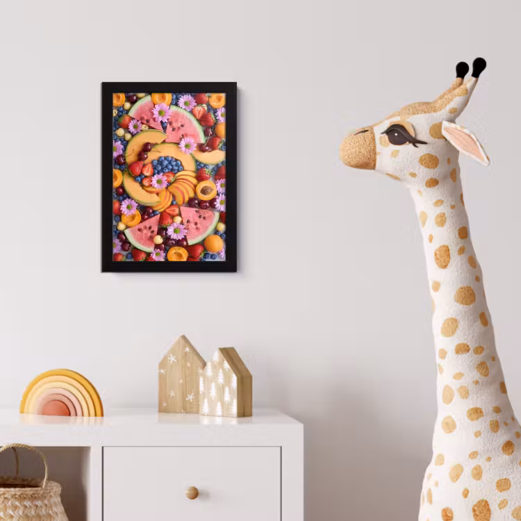 Poster met lijst - Eten - Fruit - Zomer - Kleurrijk — 5