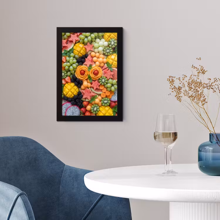 Poster met lijst - Fruit - Variatie - Kleurrijk - Vers - Eten — 2