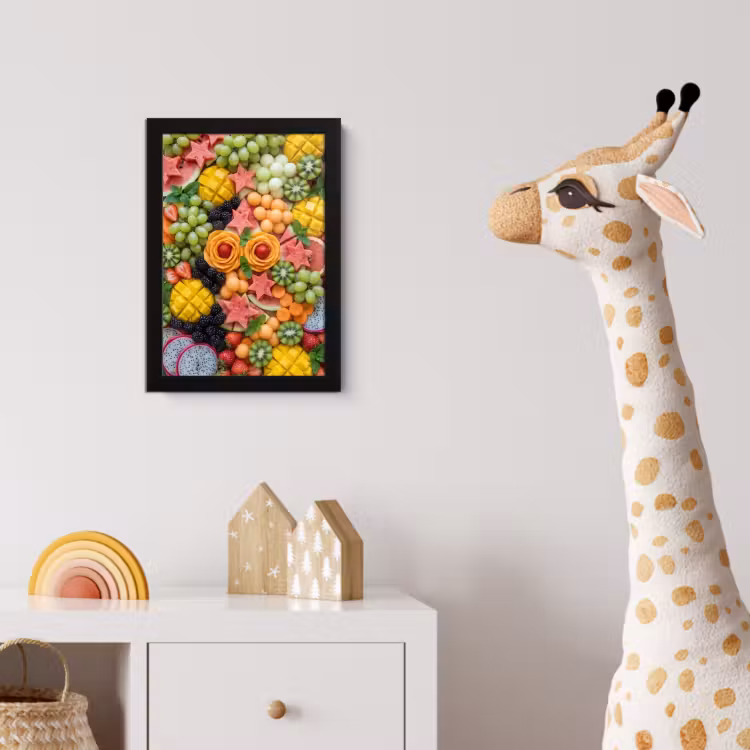 Poster met lijst - Fruit - Variatie - Kleurrijk - Vers - Eten — 5