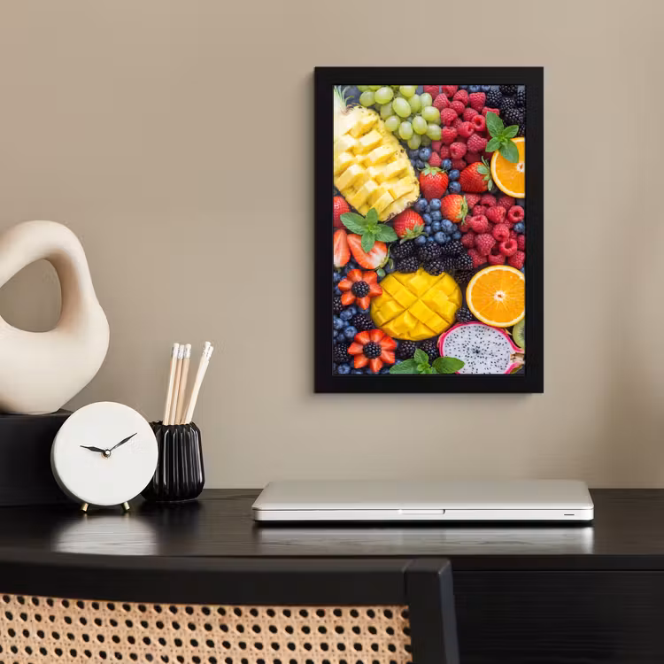 Poster met lijst - Fruit - Vers - Kleurrijk - Eten — 3