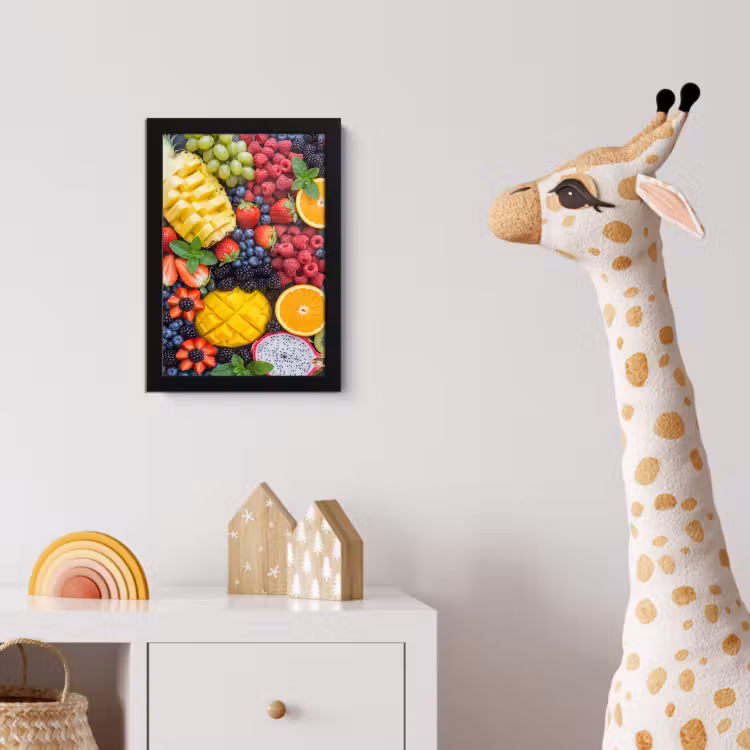 Poster met lijst - Fruit - Vers - Kleurrijk - Eten — 5
