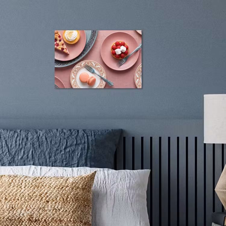 Poster - Dessert - Taart - Gebak - Zoet - Roze — 3