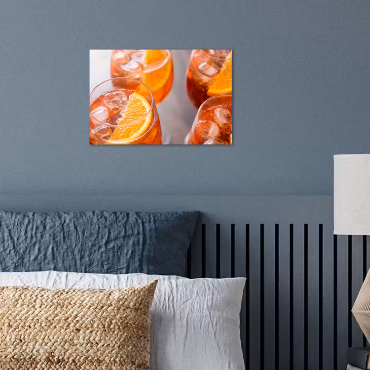 Poster - Drank - Sinaasappel - IJs - Zomer - Oranje — 3