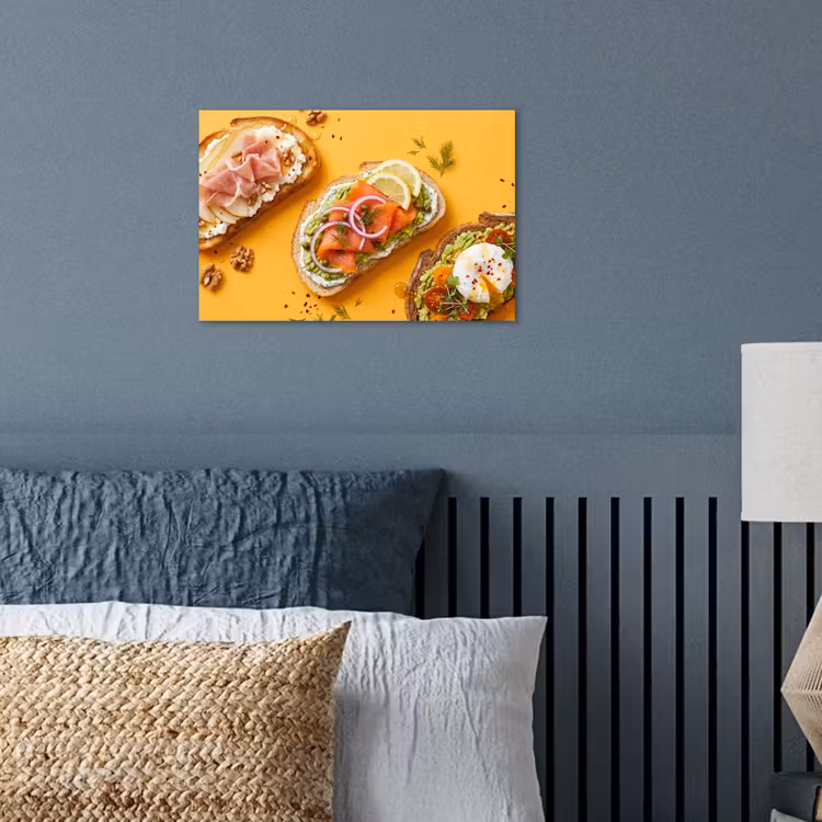 Poster - Eten - Brood - Ontbijt - Modern - Kleurrijk — 3