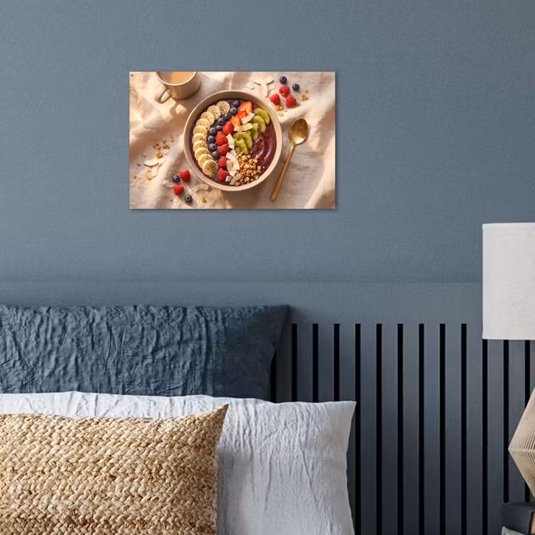 Poster - Eten - Ontbijtkom - Fruit - Gezond - Kleurrijk — 3